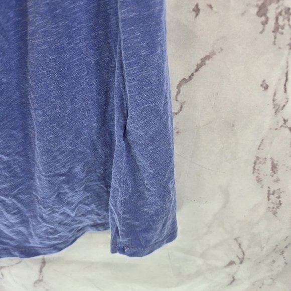 Sundry Dress Womens 0 XS Blue Mini Off Shoulder Cover Up Stretch Knit Flounce - Picture 4 of 9